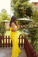 Lavender Ombre Saree - Image 4