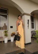Mango dolly pure khadi print saree - Image 2
