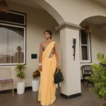 Mango dolly pure khadi print saree