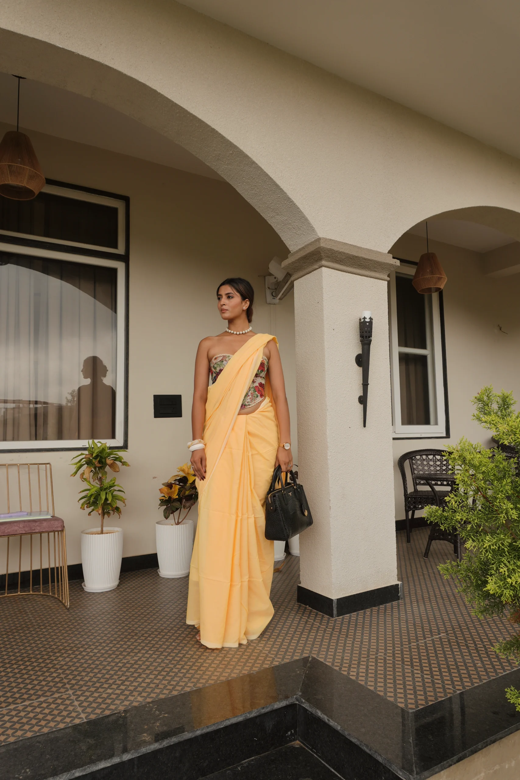 DSC02467 Mango dolly pure khadi print saree - Image 1